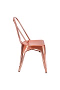 Krzesło Paris miedziane inspirowane Tolix - d2design