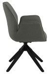 Krzesło obrotowe Aura dark grey /black auto return - ACTONA