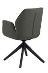 Krzesło obrotowe Aura dark grey /black auto return - ACTONA