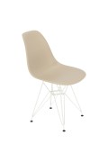 Krzesło P016 PP Black białe - d2design