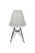 Krzesło P016 PP Black light grey - d2design