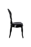 Krzesło Queen czarne - Intesi