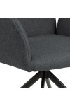 Krzesło Naya dark grey - ACTONA
