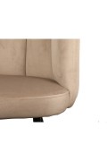 Krzesło Paume piaskowe tkanina Velvet - Intesi