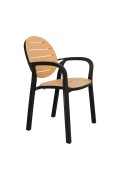 Krzesło Ottavio czarne - Intesi
