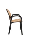 Krzesło Ottavio czarne - Intesi