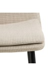 Krzesło Becca beżowe tkanina Basel 24 - ACTONA