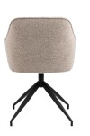 Krzesło Brooke obrotowe beżowe Monza - ACTONA