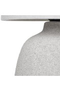 Lampa stołowa Amani ceramiczna szara jasna - Intesi