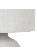 Lampa stołowa Amani ceramiczna szara jasna - Intesi