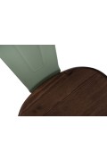 Krzesło Paris Arms Wood zielone sosna or zech - d2design
