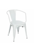 Krzesło Paris Arms białe inspirowane Tol ix - d2design