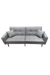 Sofa rozkładana Lurif szara - Intesi