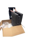 Sofa rozkładana Lurif szara - Intesi