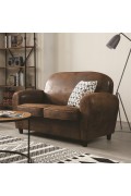 Sofa Klubowa Vintage brown - Intesi