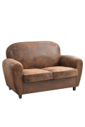 Sofa Klubowa Vintage brown - Intesi