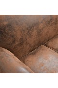 Sofa Klubowa Vintage brown - Intesi