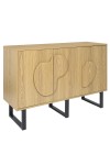 Komoda/ bufet Calypso dąb/czarna - Intesi