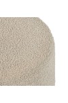 Pufa Rhea boucle taupe - Intesi