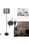 Lampa podłogowa Shade czarna - Intesi