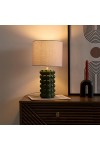 Lampka stołowa Ramil ceramiczna zielona - Intesi