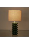 Lampka stołowa Ramil ceramiczna zielona - Intesi