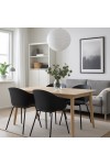 Krzesło Topley Arm czarne - Intesi