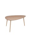 Zestaw 2 stolików Mileo L naturalne - Nordivo