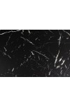 Stolik Barossa 40x40cm czarny marmur - ACTONA