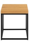 Stolik kawowy Strington 40x40cm dab - ACTONA