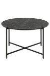 Stolik kawowy Lamoine 70cm czarny - ACTONA