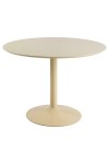 Stół Ibiza okrągły 110 beżowy - ACTONA