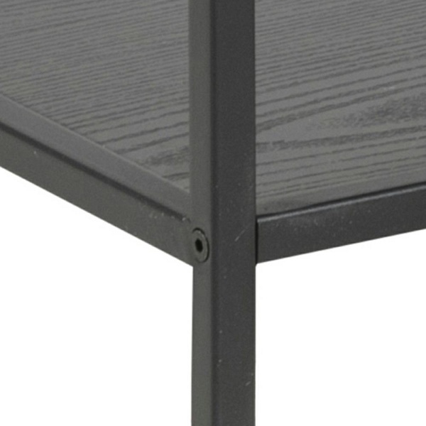 Regał Seaford V czarny - ACTONA