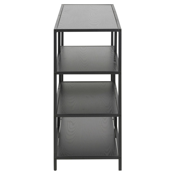 Regał Seaford V czarny - ACTONA