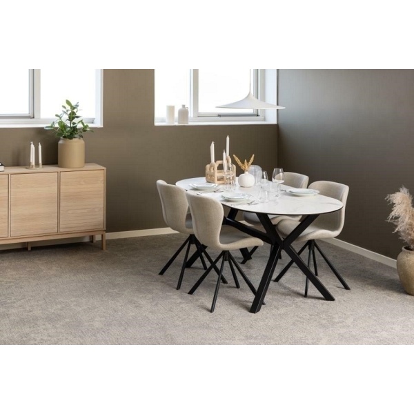 Krzesło obrotowe Batilda-A1 beżowe - ACTONA