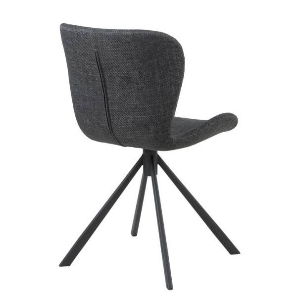 Krzesło obrotowe Batilda-A1 szary ciemny - ACTONA