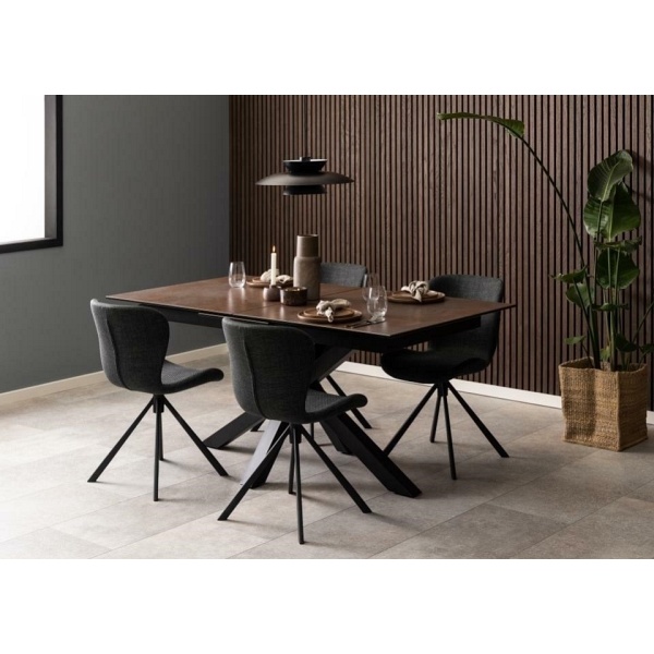 Krzesło obrotowe Batilda-A1 szary ciemny - ACTONA