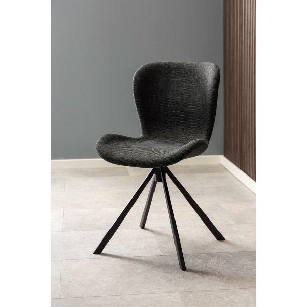 Krzesło obrotowe Batilda-A1 szary ciemny - ACTONA