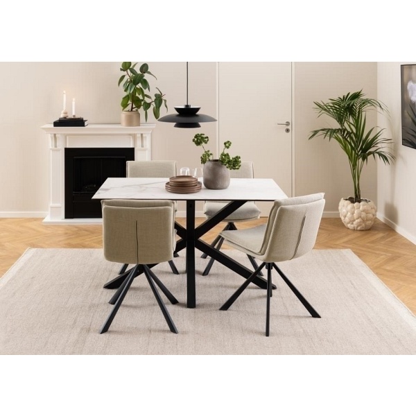 Krzesło Flynn beżowe - ACTONA