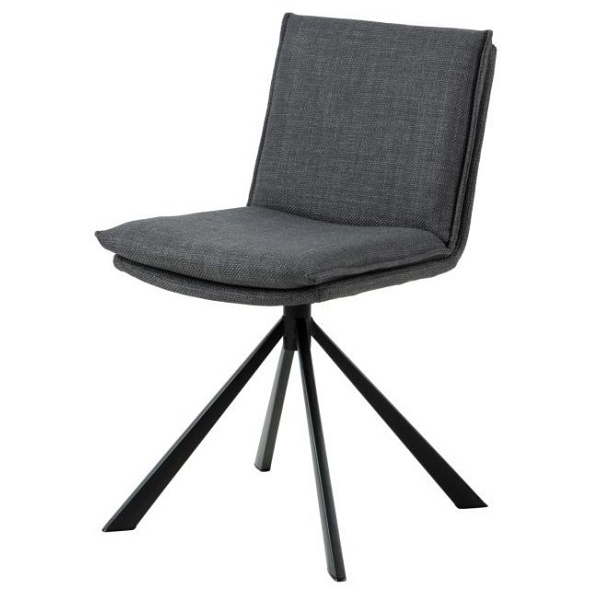 Krzesło Flynn szary ciemny - ACTONA