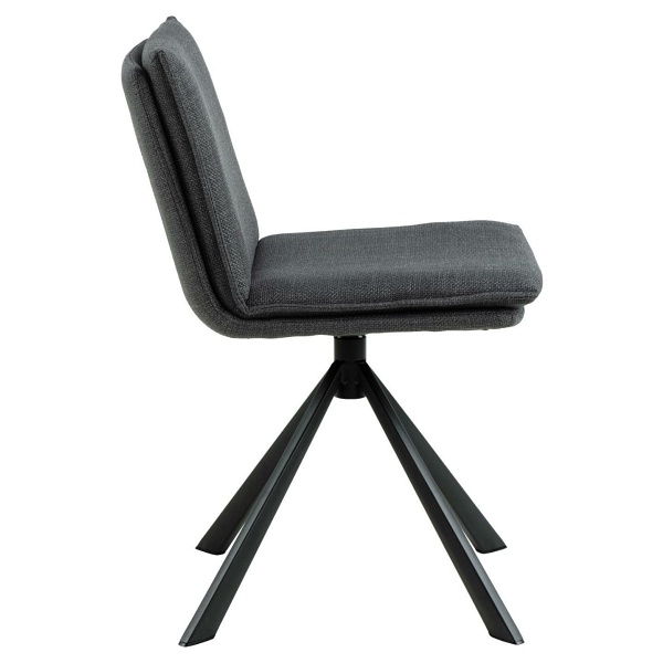 Krzesło Flynn szary ciemny - ACTONA