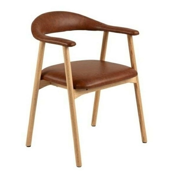 Krzesło Addi brandy PU - ACTONA