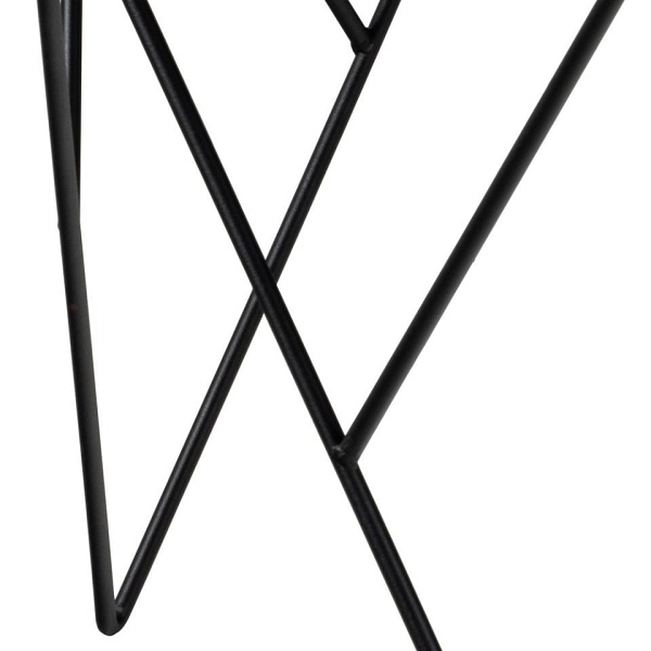 Stolik kawowy Halstow czarny - ACTONA