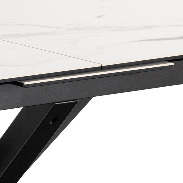 Stół Heaven rozkładany white Akranes 168/210x90 cm - ACTONA