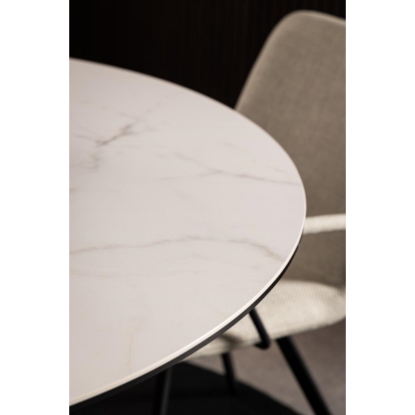 Stół Heaven 119cm white Akranes - ACTONA