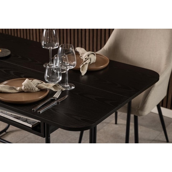 Stół/ konsola Darlington czarny - ACTONA