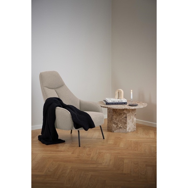 Stolik kawowy Naxos marmur brązowy - ACTONA