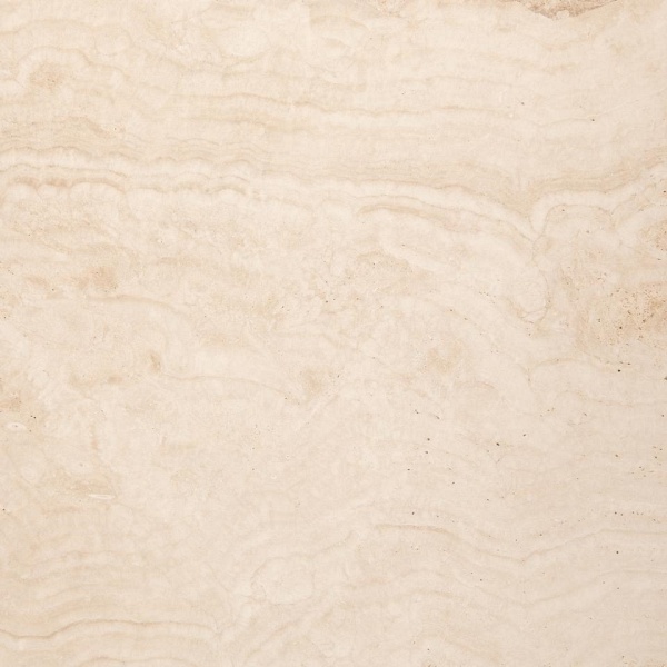 Stolik kawowy Prunus 55cm trawertyn/ czarny - ACTONA