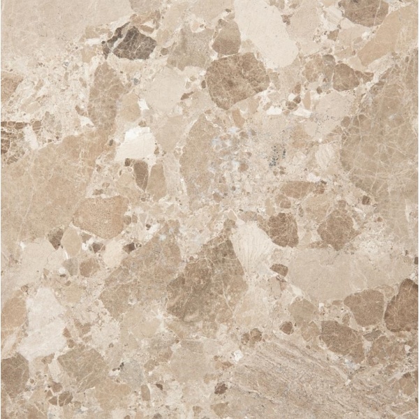 Stolik kawowy Vega okrągły beżowy - ACTONA