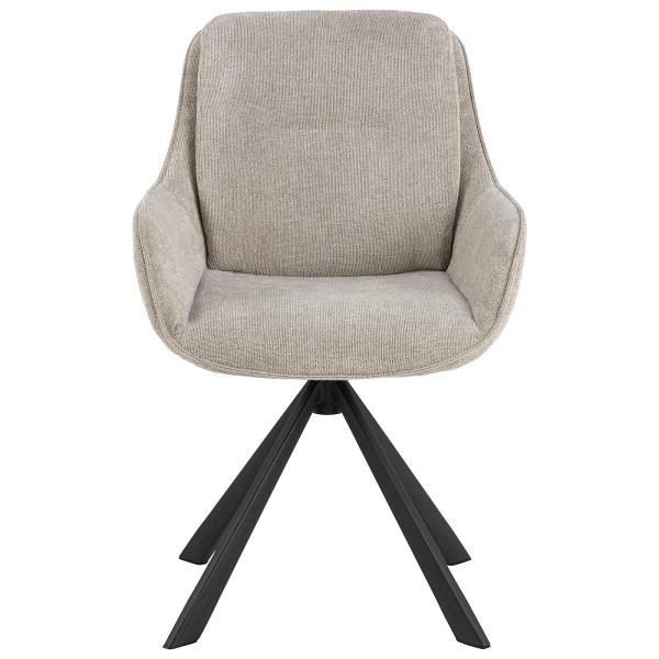 Krzesło Carrie obrotowe beżowe Caso 4 - ACTONA